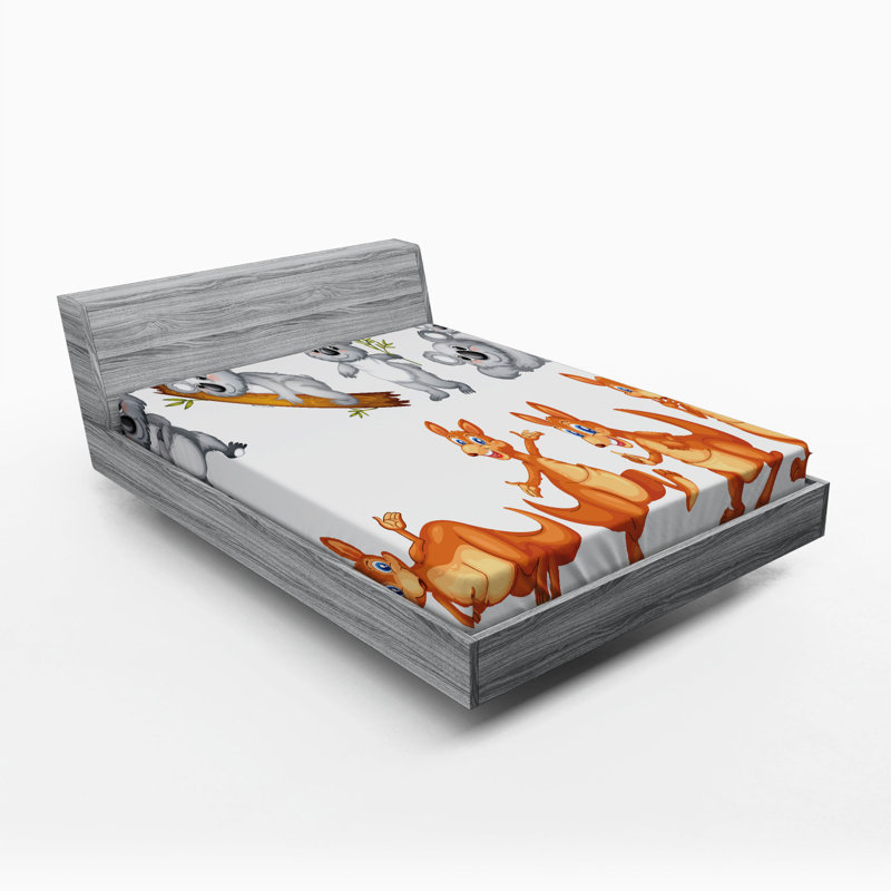 Microfiber Patterned Fitted Sheet, Full Fitted Sheet