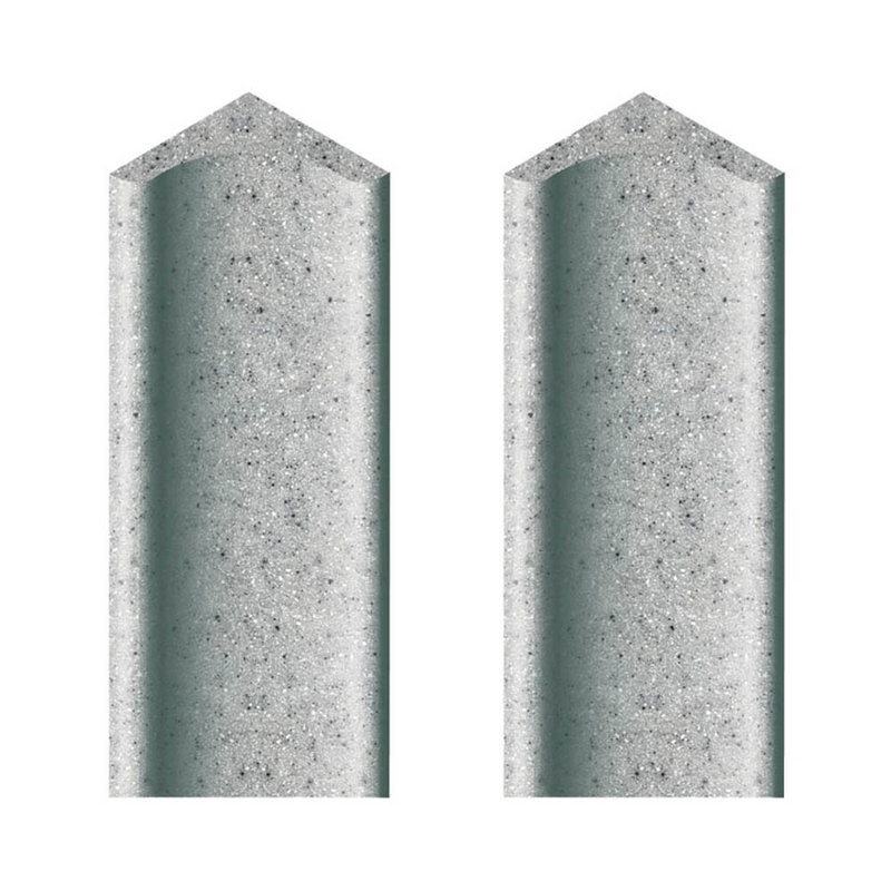 Garniture de tuile de coin intérieur 0,75 po x 60 po, Crépuscule matrice
