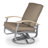 Askar Swivel Powder Coated Aluminum Outdoor Lounge Chair-19643684-19643661-19643689
