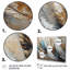 «Gold Feather Extravaganza II», reproduction d'art sur toile Glam Feather-88528692-88528697