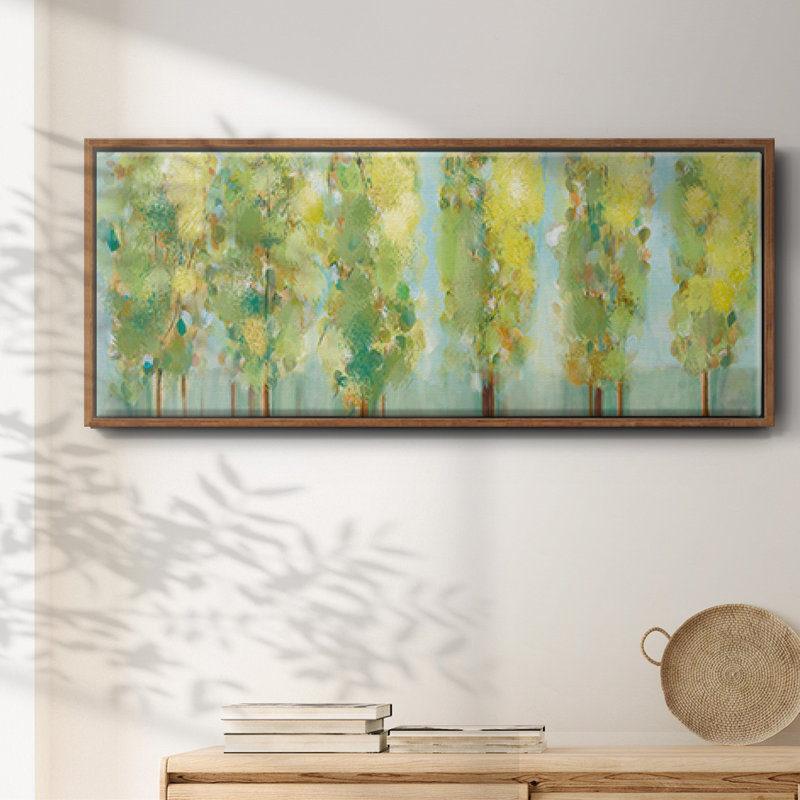 Turnwood- Framed Canvas