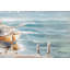 Seaside Hand -Painted Acrylic Painting