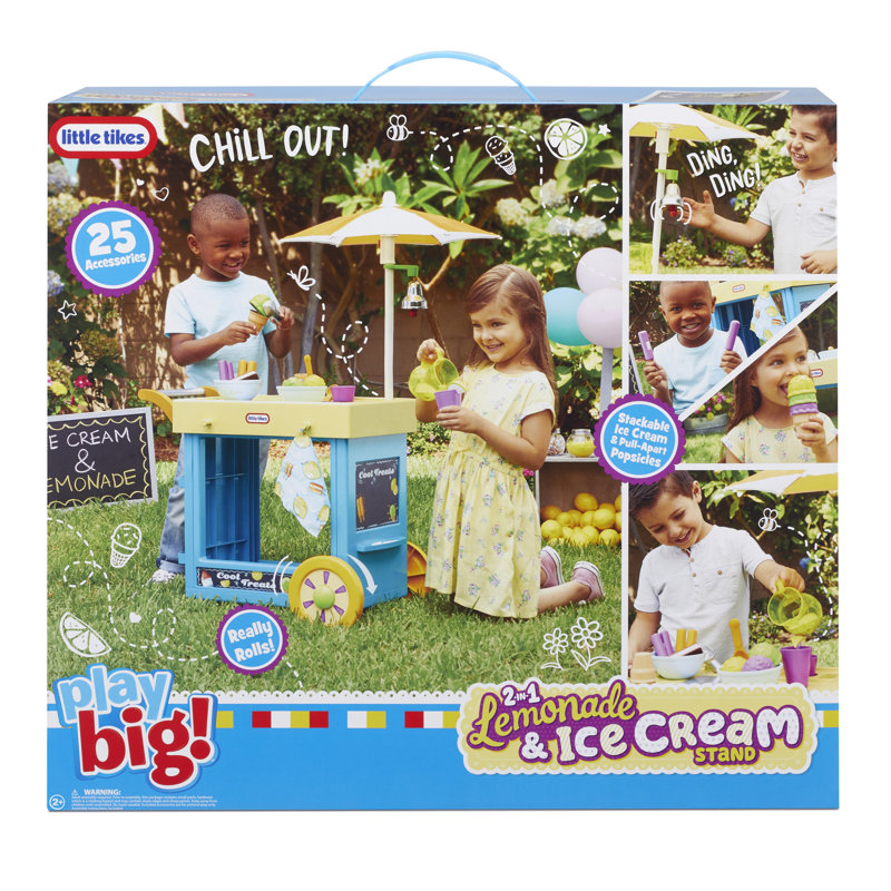 2-in-1 Lemonade and Ice Cream Stand