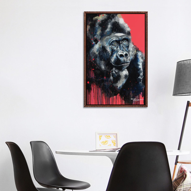 Hope 1 Piece Wall Art on Canvas, 101.6 cm H x 66.04 cm W, Classic Brown Wood Framed Canvas