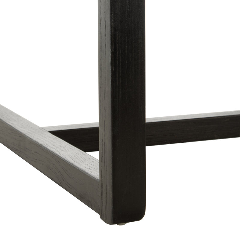 Fauteuil Hanston, Noir/naturel