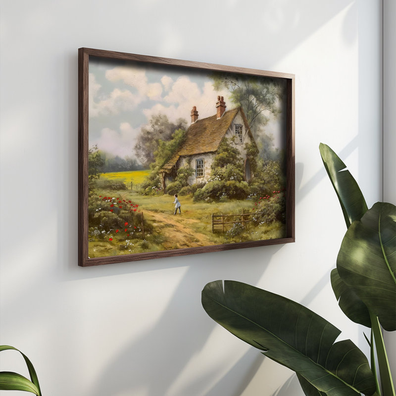 Elegant Decorative Framed MDF Painting, 13.8 x 18.5 x 0.1 inches | 100% MDF with 3 mm Thickness, 100% Pine Wood Frame | UV Printed Artwork for Stylish Home Decor, Perfect for Living Room or Office