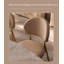 Chaise moderne et simple à dossier rembourré