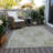 Machine Washable Indoor/Outdoor Claudian ACN1238 Olive Rug-103712472