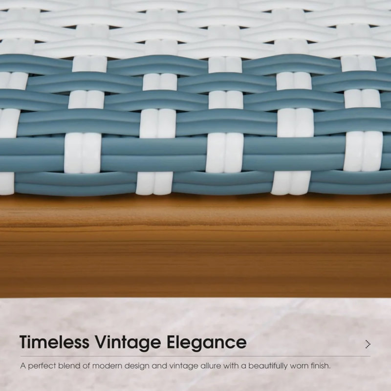  Chaise longue d'extérieur, Light Blue