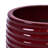 3 Pieces Bean Paste Red Ceramic Planter, Suitable For Windowsills And Patios, Glossy Finish, Material, 14.24" X 12.18", 42.45 Lbs Ideal Small Greenery, Indoor Outdoor Use, Built-In Drainage,-595799736