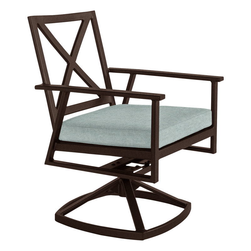 Marin Outdoor Rocker Chair, Copper Creek, Flagship Stone Sunbrella®