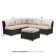 Siesta Key 93'' Aluminum Outdoor Patio Sectional with Sunbrella® Cushions