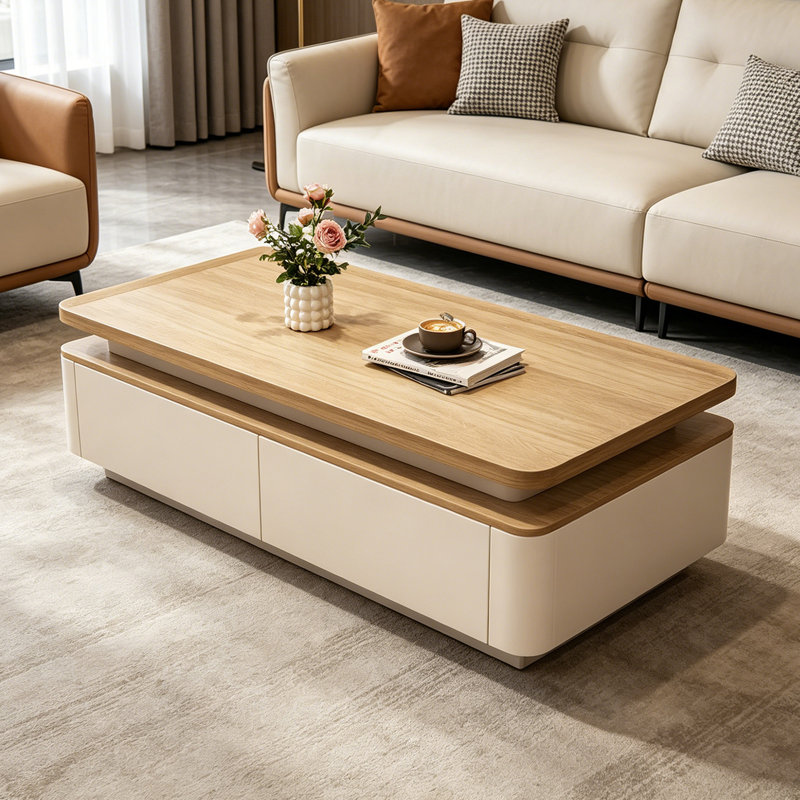 Bruckner, Blanc, Naturel, H 17,71 po x L 55,11 po x l 27,55 po