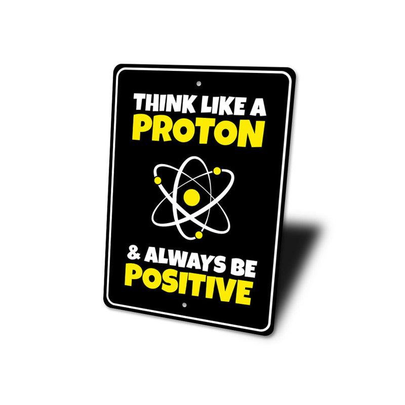 Plaque proton en aluminium, H 18 po x l 12 po x P 0,06 po