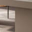 Bureau blanc et blanc en acier manufacturé + acier avec 3 tiroirs-910538769