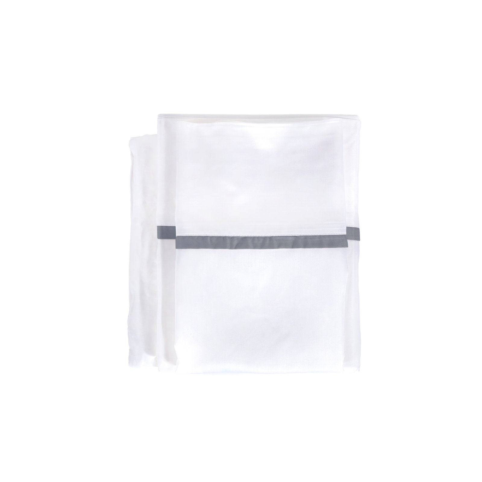 Langston Rayon From Bamboo Machine Woven Sheet Set, White/Ocean, Twin