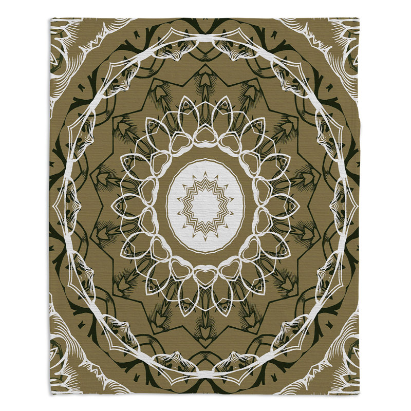 Hand Woven Throw Blanket, 51" x 60"