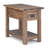Wyandotte Monroe 14"W Solid Acacia Wood Contemporary Narrow End Table with Drawer and Shelf-1647067988-1647067993