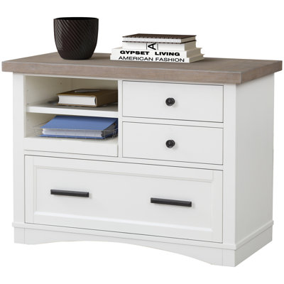 Stapleton 42 " Wide 3 Lateral Filing Cabinet