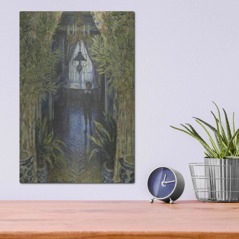 «A Corner Of L'appartement» par Claude Monet, H 16 po x l 12 po
