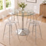 Fieldsboro Modern Dining Set for Small Spaces