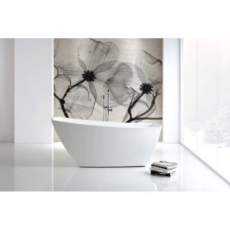 67'' x 31.5'' Soaking Acrylic Bathtub