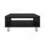 Table basse carrée minimaliste carrée avec rangement ouvert Eclipse-540471075