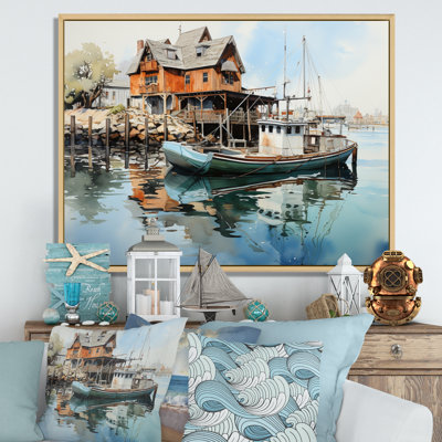 " Port Harbor Reflections IV "