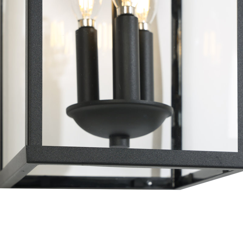 Steel Wall Light, Matte Black