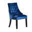 Scott Velvet Dining Chairs - Ergonomic Scoop Knockerback and Solid Wood Legs - Tufted Side Chair for Dining Room Kitchen Living Room-865502781-937285867