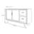 Retro Solid Wood Design Sideboard