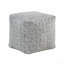 Repose-pieds carré en tissu d'ameublement carré, repose-pieds, repose-pieds antidérapant, fauteuil à billes, repose-pieds 1pc