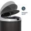 30 Litre Motion Sensor Waste Basket-83586618
