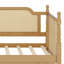 Lit de jour en rotin avec 2 grands tiroirs de rangement, structure en bois durable-255779506