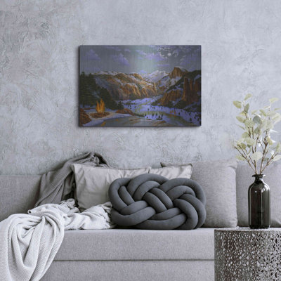 Millwood Pines «Miwok Indians At Yosemite» par Eduardo Camoes, art mural en métal