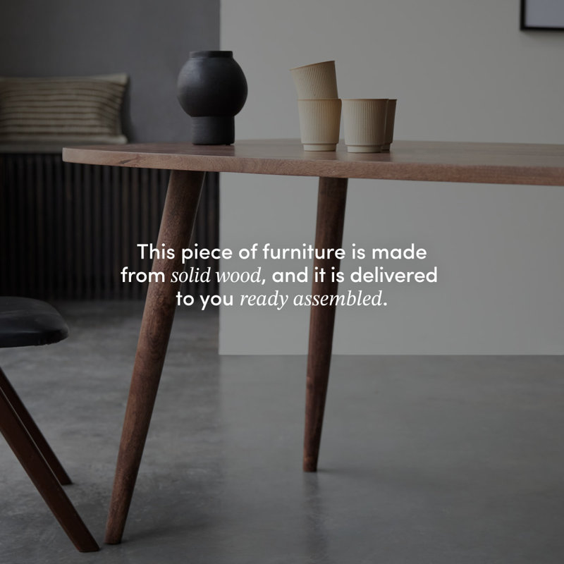 Lazare Solid Wood Dining Table