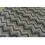 Tapis unique en laine noué à la main gris / ivoire 8 pi 2 po x 10 pi Reichman