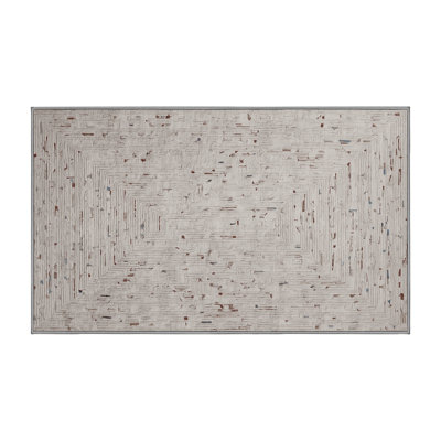 Machine Washable Gray Area Rug