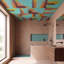 Ridge Tuile de plafond à poser en PVC-80631256-80631258