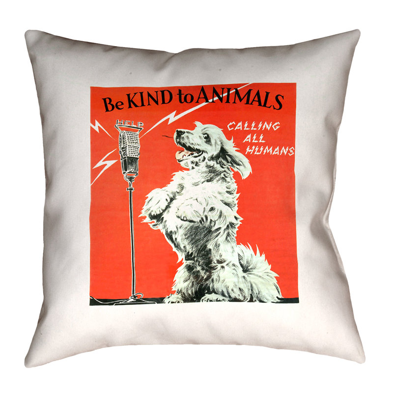 Coussin Katelyn Smith, 14 po x 14 po, Housse de coussin, Coton