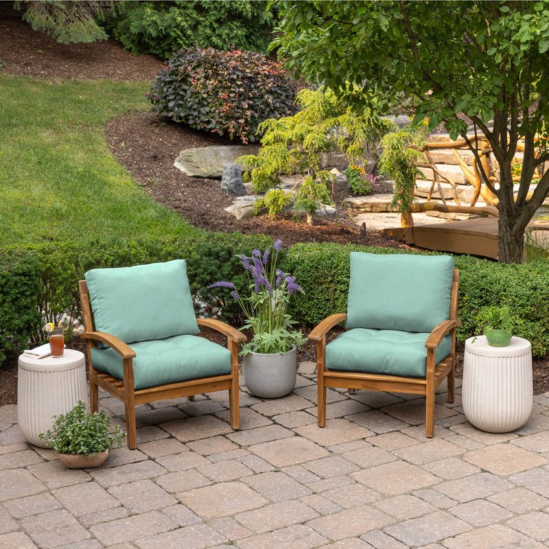 ARDEN Outdoor Lounge Chair 6" Cushion, Mineral