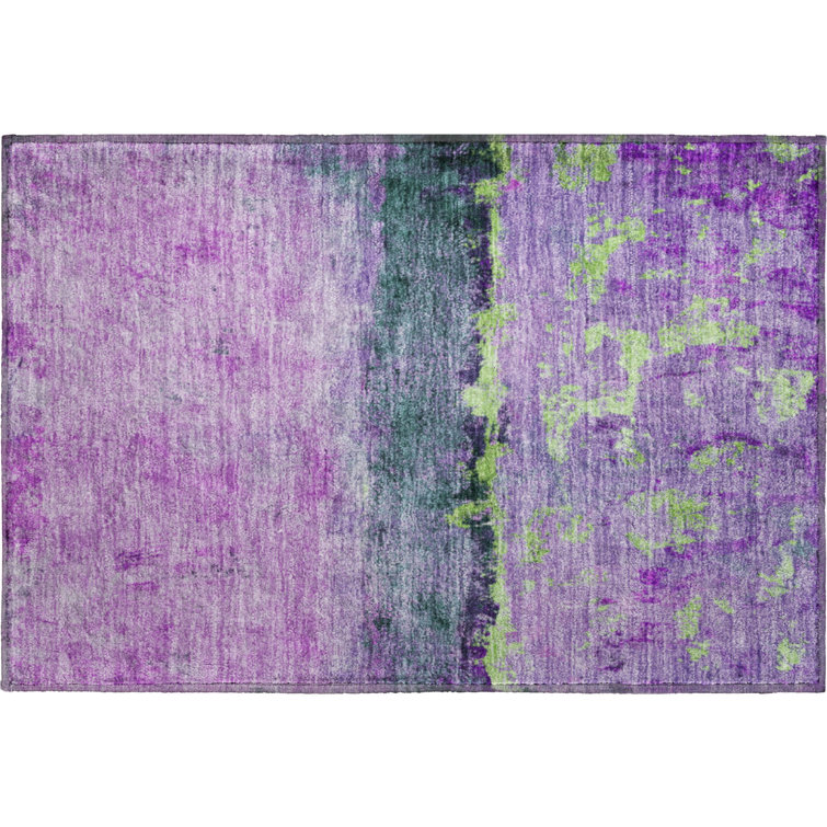 Premium Machine Washable Varroville AMF1716 Abstract Rug