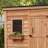 8 ft. W x 4 ft. D Western Red Cedar Gardensaver Lean-To Outdoor Storage Shed with Single Door and Metal Roof
