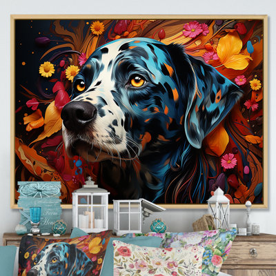 «Dalmatian Dream V» sur impression sur toile