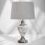 Waukomis 61cm Marble Effect Metal Table Lamp-106542996