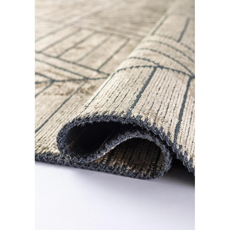 Rapture Geometric Shapes Area Rug, Rectangle 6'7" x 8'3"