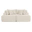 Méridienne à deux places avec coussin moelleux-129391524
