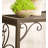 Nesting Metal Plant Stands with Scrollwork