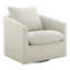 Fauteuil demi-tonneau pivotant 33,5 po Ahn Menta-110417962