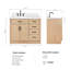 Meuble-lavabo simple en bois massif 42 po Tidworth avec plateau en quartz blanc 1,5 po-1726871696-1737551880-1737551894
